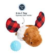 Load image into Gallery viewer, Tall Tails Holiday 2 in 1 Fetch Ball
