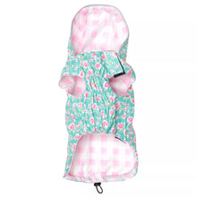 Load image into Gallery viewer, The Worthy Dog Flower Raincoat