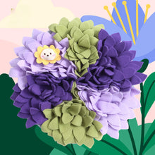 Load image into Gallery viewer, Cheerhunting Round Flower Snuffle Mat