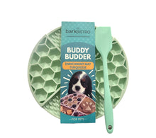 Load image into Gallery viewer, BarkBistro Buddy Budder Enrichment Mat with Spatula