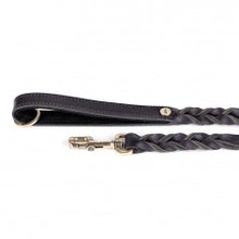 Load image into Gallery viewer, Ascot Woven Italian Leather Leash 4 foot
