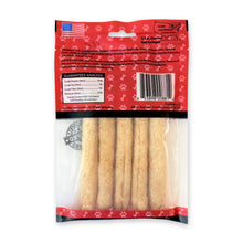 Load image into Gallery viewer, Frankly Beefy Chew Sticks 5ct 5" - Bacon Flavor
