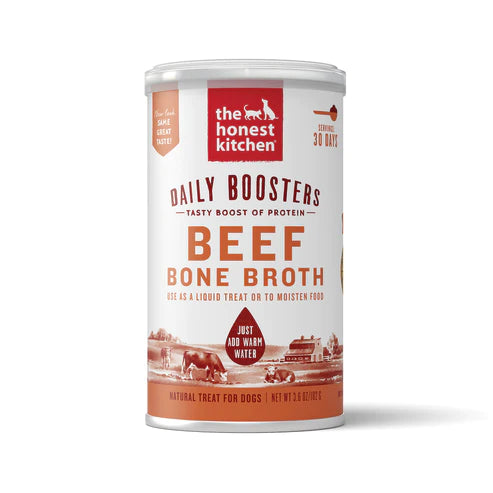 Honest Kitchen Daily Boosters Instant Beef Bone Broth Turmeric