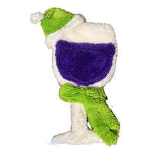 Load image into Gallery viewer, Cycle Dog Duraplush Holiday Wine Glass Medium
