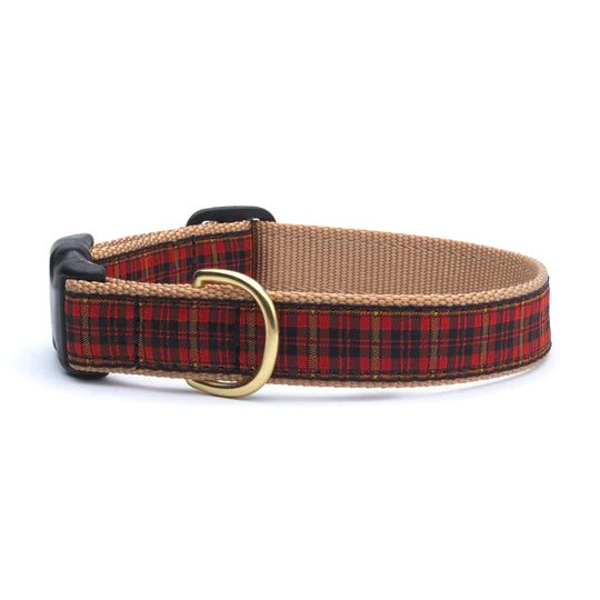 Up Country New Red Plaid Collar