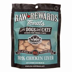 Northwest Naturals Raw Rewards Chicken liver