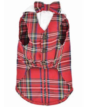 Load image into Gallery viewer, Parisian Pet Tartan Tuxedo
