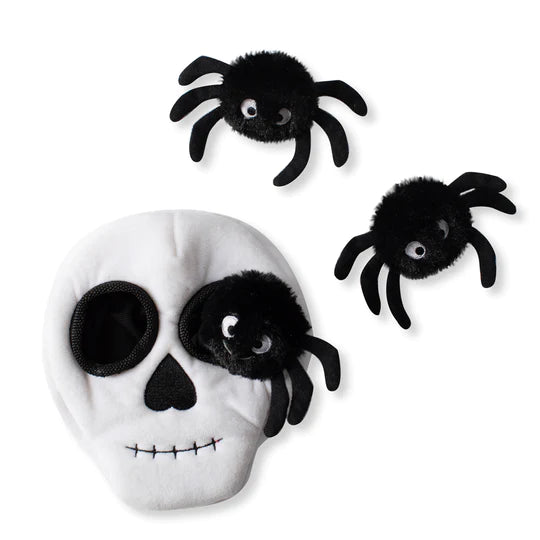 Fringe Skull With Spiders