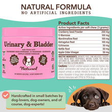 Load image into Gallery viewer, Natural Dog Urinary &amp; Bladder Chews

