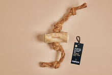 Load image into Gallery viewer, Canophera Coffee Wood Chew with Rope
