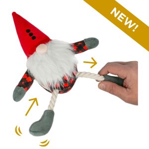Tall Tails Holiday Gnome Rope Toy