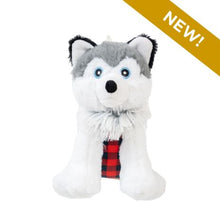 Load image into Gallery viewer, Tall Tails Holiday Husky Squeaker
