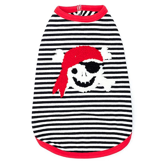The Worthy Dog Stripe Pirate Tee