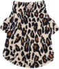 The Worthy Dog Leopard Quarter Zip Pullover Coat
