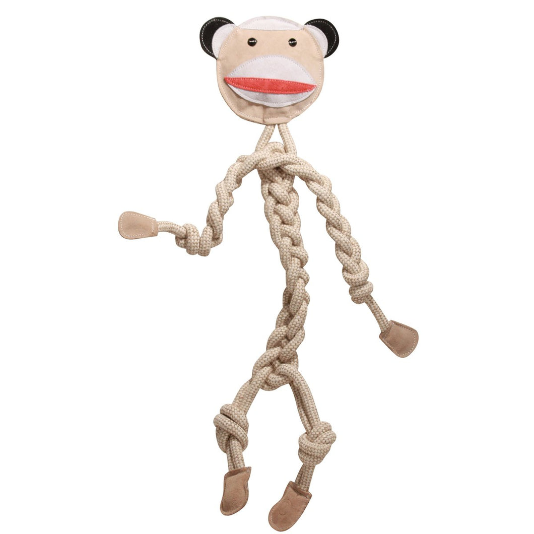 HuggleHounds Rope Sock Monkey