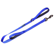 Load image into Gallery viewer, Max and Neo 4ft x 1&quot; Reflective- Double Handle Leash
