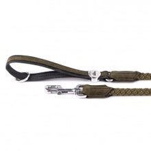 Load image into Gallery viewer, London Italian Faux Leather &amp; Rope Dog Leash - 6 foot
