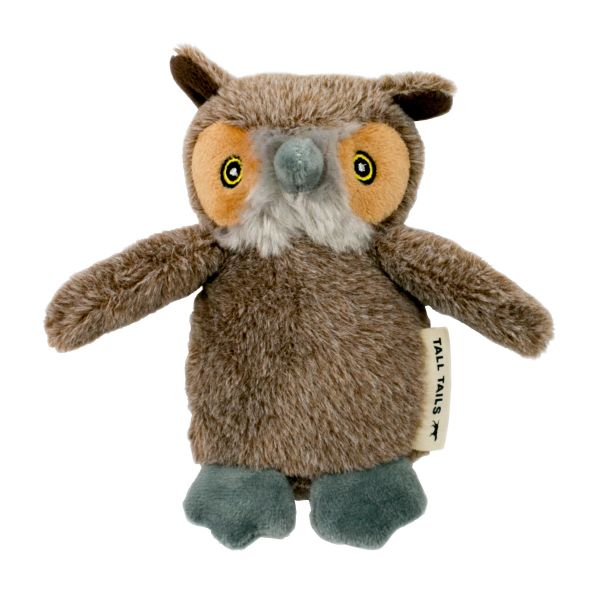 Tall Tails Dog Toy Plush Owl 5