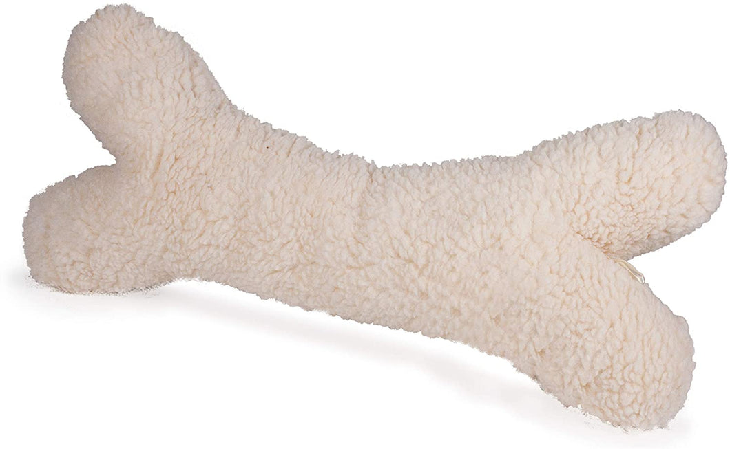 Petsafe Sheepskin Bone Plush Toy Monster
