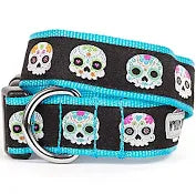 Load image into Gallery viewer, The Worthy Dog Skeleton Collar Black
