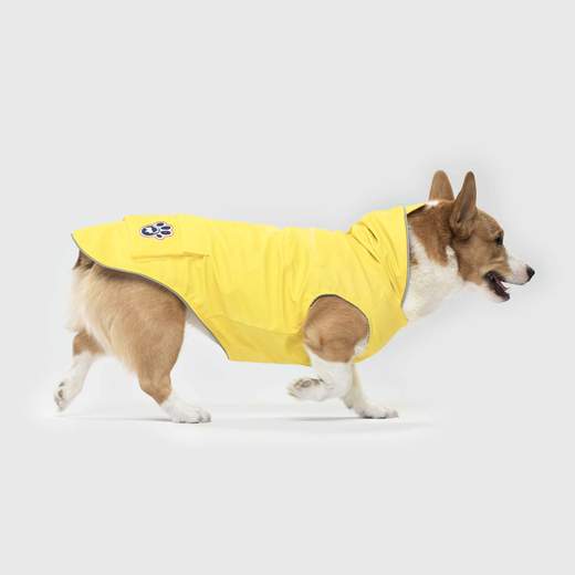 Canada Pooch Yellow Raincoat